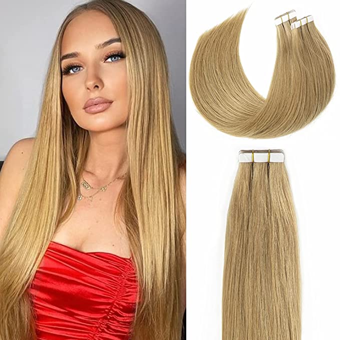 Tape-In Extensions – Light Brown #7